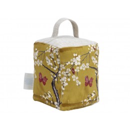 The Chateau by Angel Strawbridge Doorstop Blossom and Butterfly Ochre